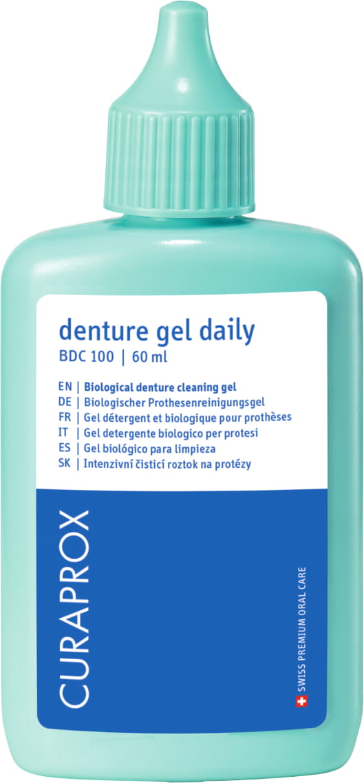 Curaprox почистващ гел за протези BDC 100 дневен 60 ml